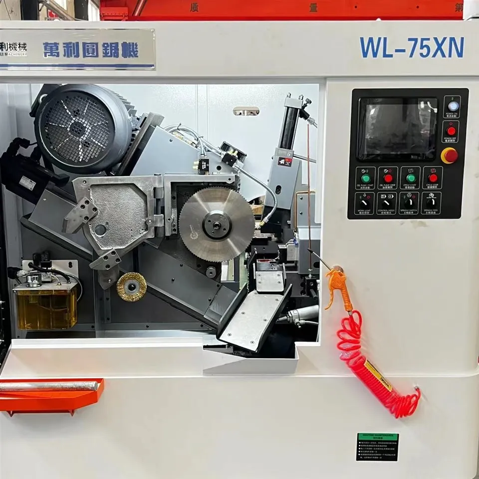 Wanli Machinery's New WL75XN High-speed Cold Saw Machine For Cutting Round Steel Circular Saw, Customized By The Manufacturer
